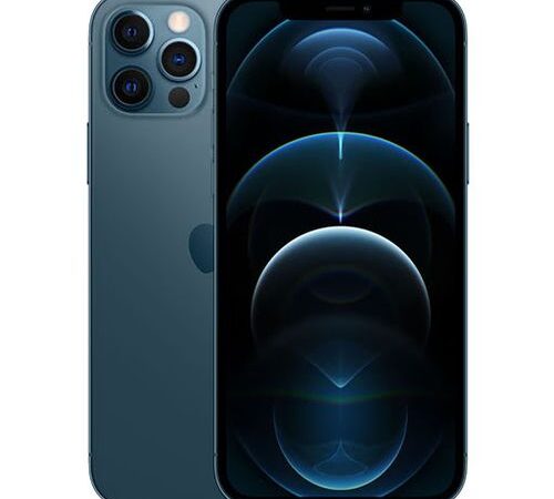 Efokeke | Apple iPhone 12 Pro Max – 128GB ROM – 6GB RAM – 12MP Rear/12MP Front – 3687 mAh – Blue