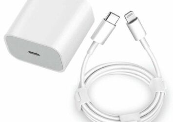 Efokeke|Two Pin Fast Charger & Type-C Cord 20W- White