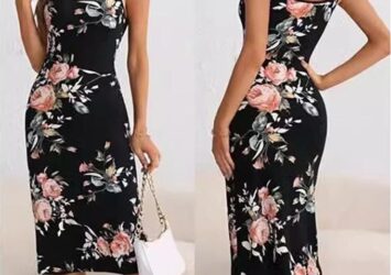 Efokeke|Women Casual Dresses Female Floral Evening Dresses