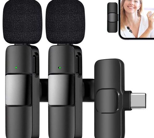 Efokeke | Portable Wireless Lavalier Microphone MINI Mic Live For Type C