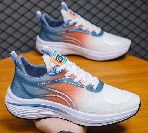 Efokeke | GALUIN Men’s Sneakers Low Top Shoes Lace Up -Blue