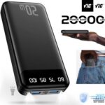 Efokeke | VIC ♛20000mAh Power Banks 74Wh Portable Fast Charge Ultra-Slim Battery Pack( Type-C Input )