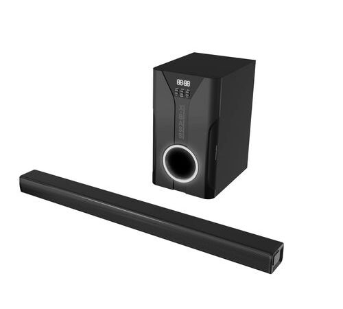 Efokeke | Onyx Power Mixers BT Sound Bar Speaker Music Subwoofer with Powerful BassBoost – Black