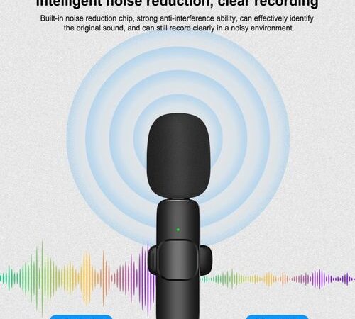 Efokeke | Portable Wireless Lavalier Microphone MINI Mic Live For Type C