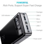 Efokeke | VIC ♛20000mAh Power Banks 74Wh Portable Fast Charge Ultra-Slim Battery Pack( Type-C Input )