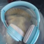 Efokeke | YO8 Macaron Wireless Bluetooth Headset Foldable Sports Over-ear Headphones Gift (Blue)