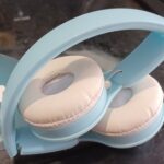 Efokeke | YO8 Macaron Wireless Bluetooth Headset Foldable Sports Over-ear Headphones Gift (Blue)