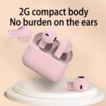Efokeke | Pro5s wireless Bluetooth Headphone Stereo Sport Ear Buds-Pink