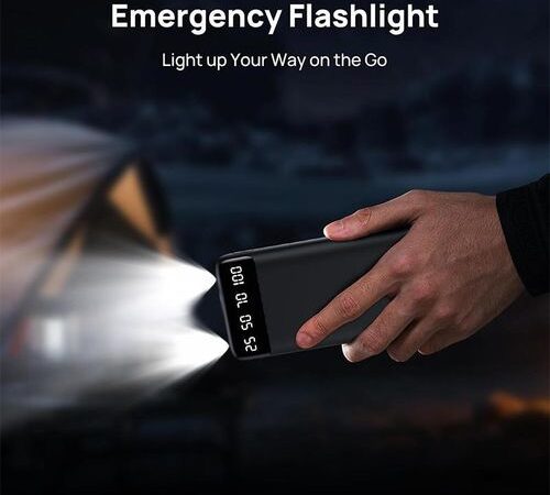 Efokeke | VIC ♛20000mAh Power Banks 74Wh Portable Fast Charge Ultra-Slim Battery Pack( Type-C Input )