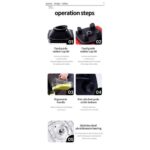 Efokeke | Orium 2L Multifunctional Heavy Duty Commercial Blender – Black/Red