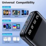 Efokeke | VIC ♛20000mAh Power Banks 74Wh Portable Fast Charge Ultra-Slim Battery Pack( Type-C Input )