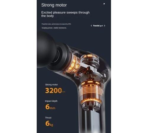 Efokeke | Massage Gun Relaxing Massage Fitness Fascia Gun