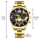 Efokeke | 2025 new model High-end Watch + Bracelet Dating Party Atmospheric watch – Gold