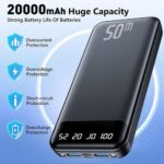 Efokeke | VIC ♛20000mAh Power Banks 74Wh Portable Fast Charge Ultra-Slim Battery Pack( Type-C Input )