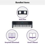 Efokeke | Yamaha Musical Keyboard With Adaptor PSR-E373Y – Black